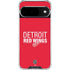 NHL Detroit Red Wings Lineup Google Pixel 10 Clear Case